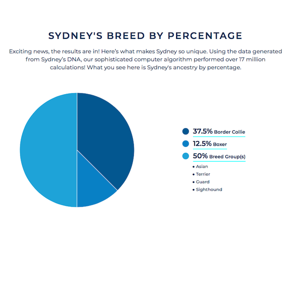Sydney Breed Percentage
